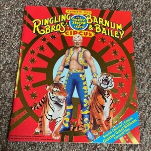Vintage 1989 Ringling Bros Barnum & Bailey Circus 119th Edition Souvenir Program